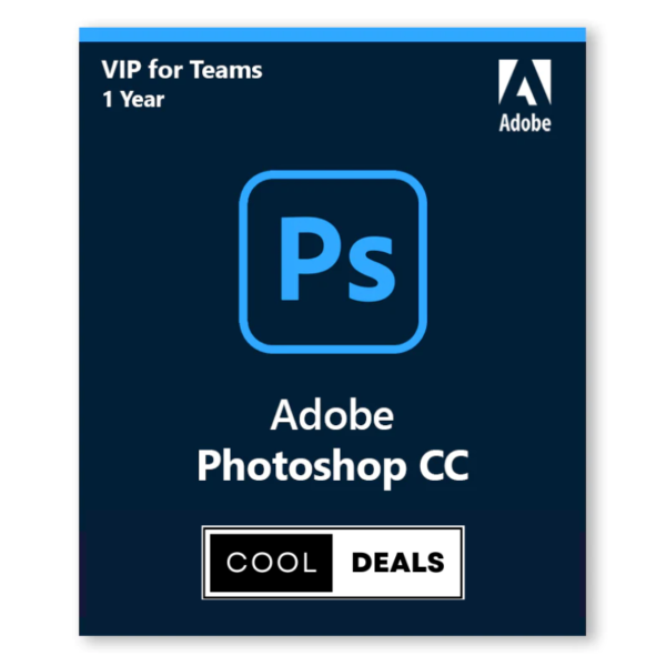 Adobe Photoshop CC VIP | PreActivated 1 Year | Digital license
