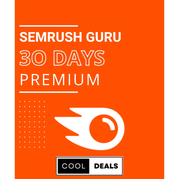 Semrush Guru Subscription 30 day